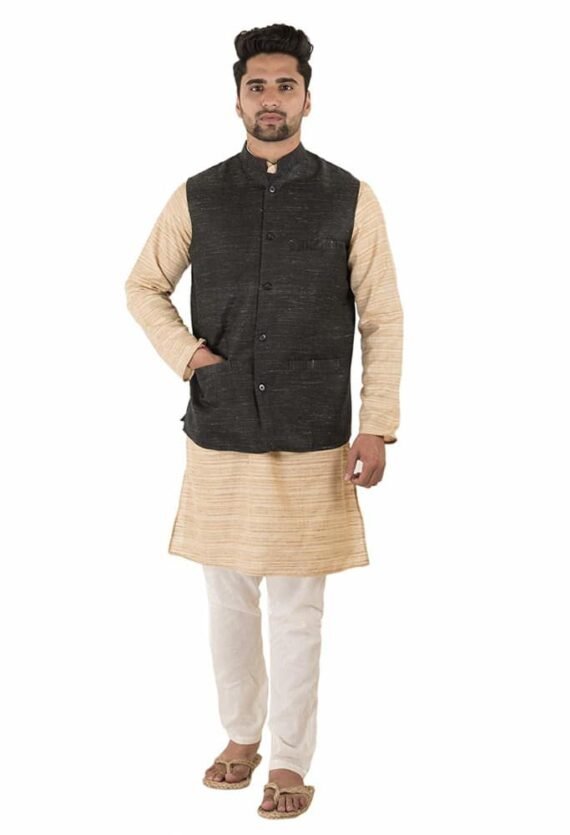 HimalayanKraft Men's Premium Nehru Reversible Jacket Waistcoat