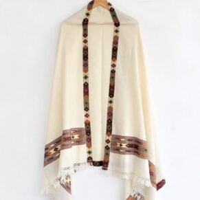 Hand Woven Pure Woolen Shawl Women 